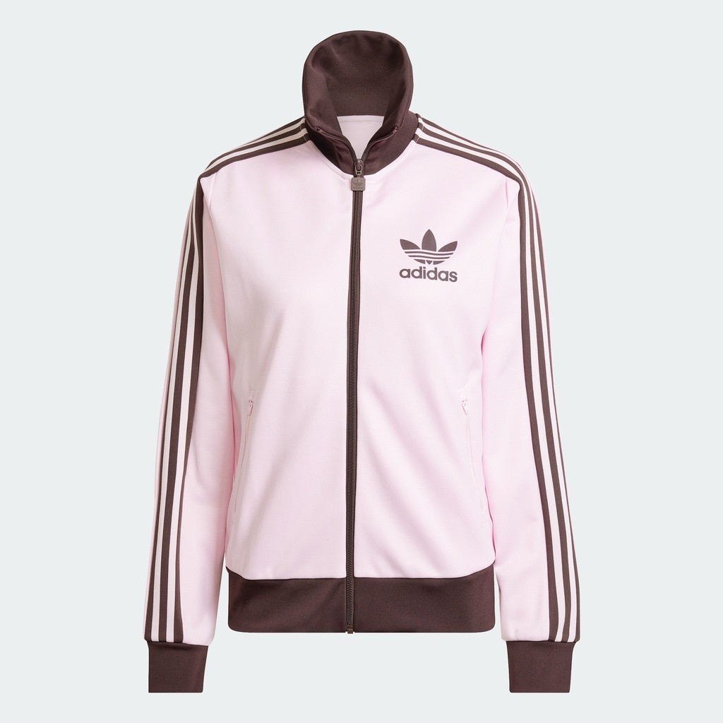 Light pink adidas jacket best sale