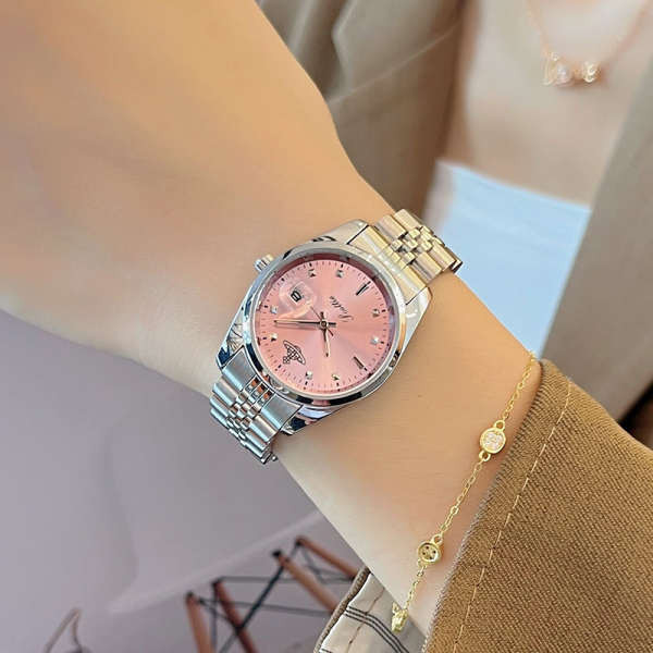 The same small pink plate watch of the Queen Mother of the West women's ...