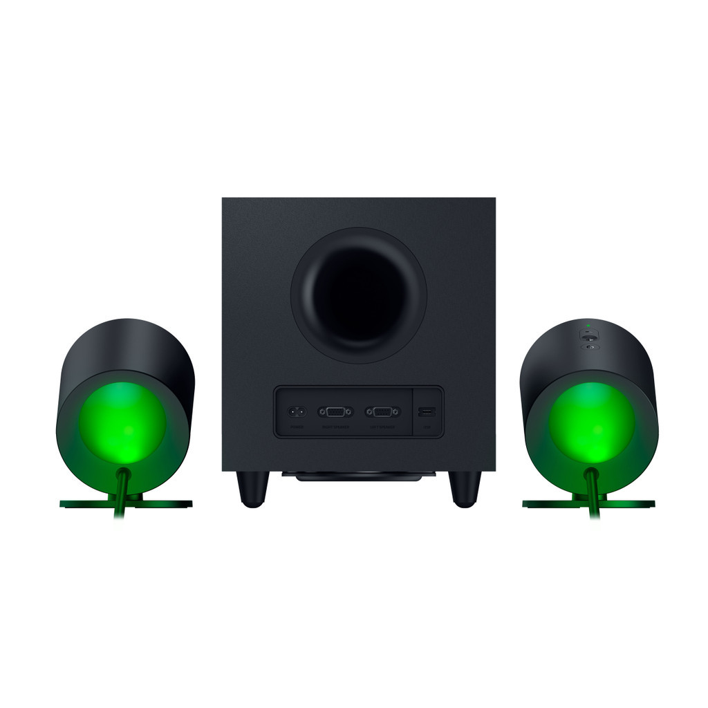 Razer Nommo V2 Full-Range 2.1 PC Gaming Speakers with Wired Subwoofer ...