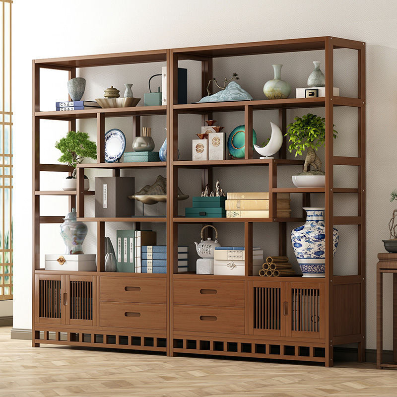 New Chinese Style Antique Shelf Special Clearance Non-Solid Wood ...