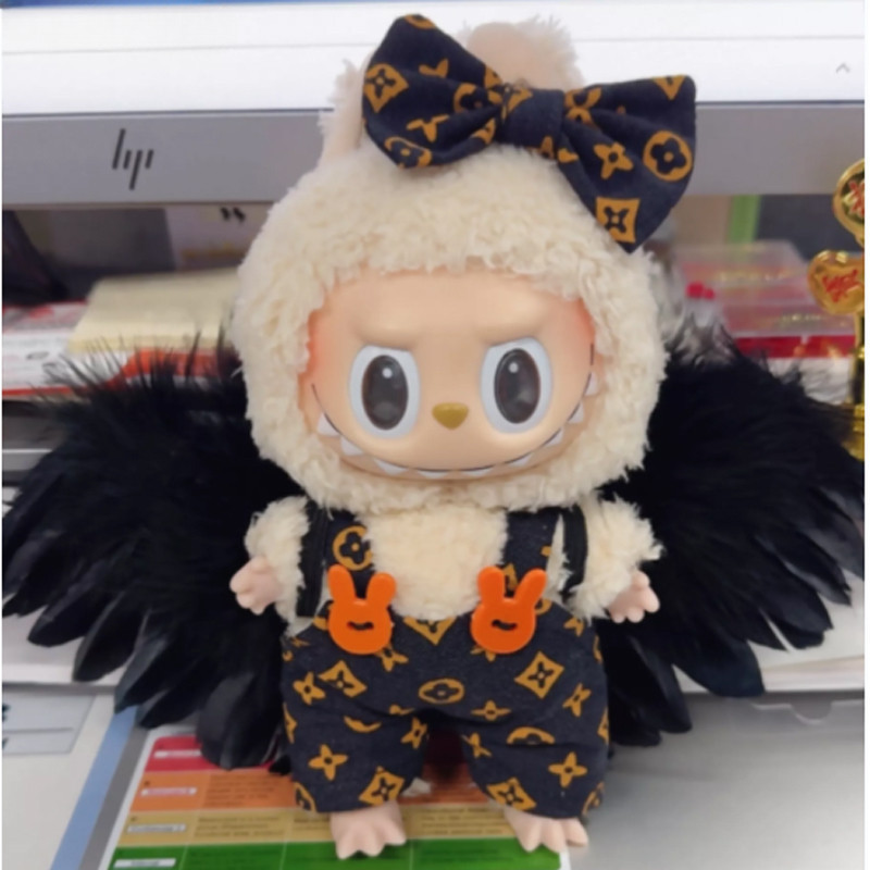 labubu wings decoration for 15-17cm labubu toy wings Cute angel wing ...