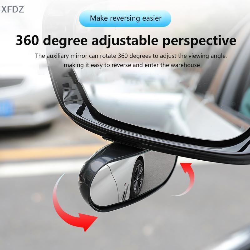 [XFDZ] 1PC Car Mirror Auxiliary Rear View Mirror Wide Angle Side Rear ...