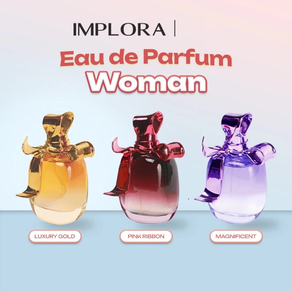 IMPLORA Parfum - Eau De Toilette - 100ml - Parfume / Merah Jingga Official - Gambar 4