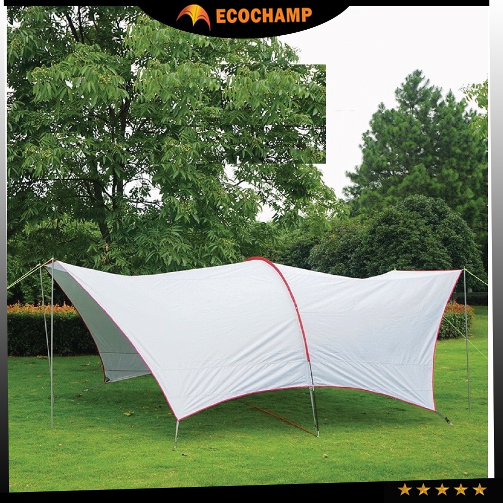 6x6 Meter Outdoor hobbit canopy Flysheet camping barbecue 10 person ...