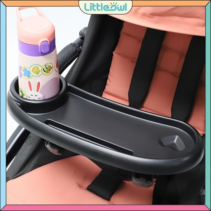 Stroller Food Tray with Cup Holder Phone Holder Child Stroller Accessories Baby Stroller Snack Table Shopee Singapore