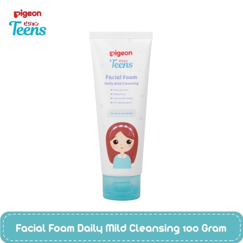 Pigeon Daily Cleansing Foam Mild - 40gr - 100gr / Merah Jingga Official - Gambar 3