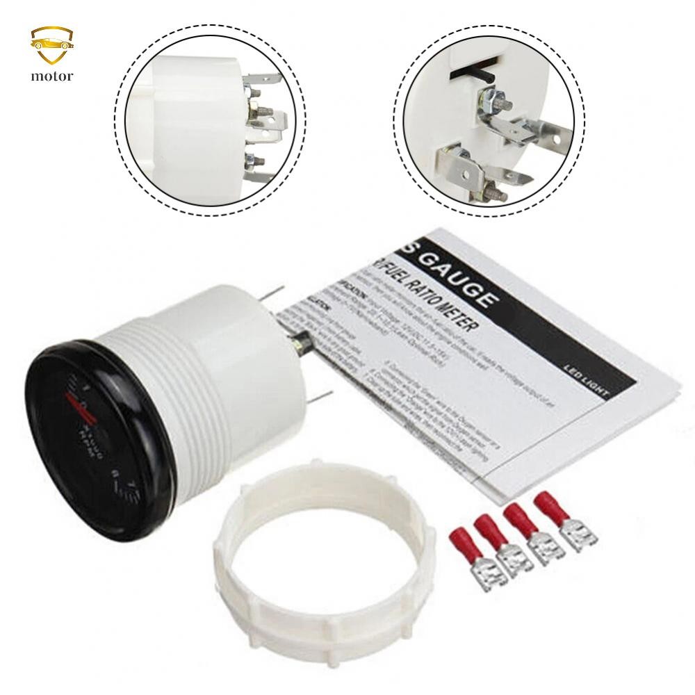12V Rev Counter 08000 RPM Analogue Speed Meter Kit for Petrol Engine ...