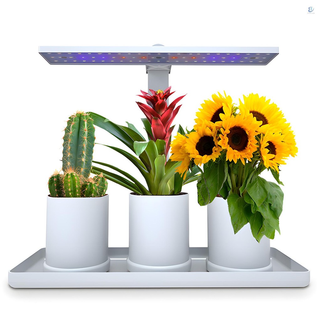 Desk Grow Lights for Indoor Plants Full Spectrum Desk LED Plant Light ...