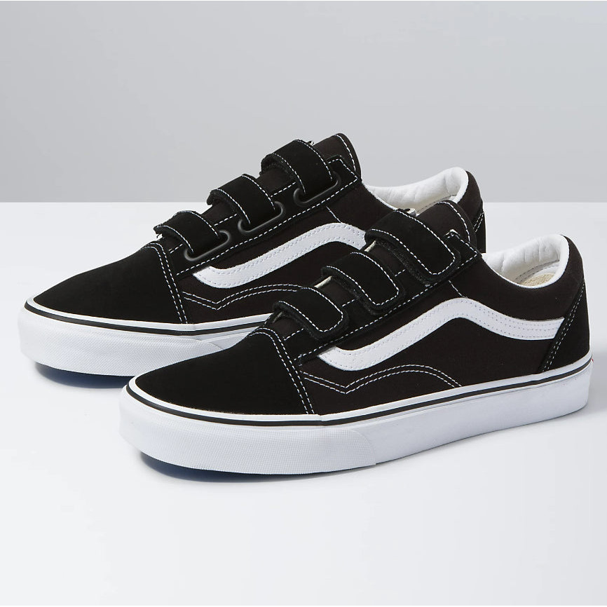 Low top vans black and white hotsell