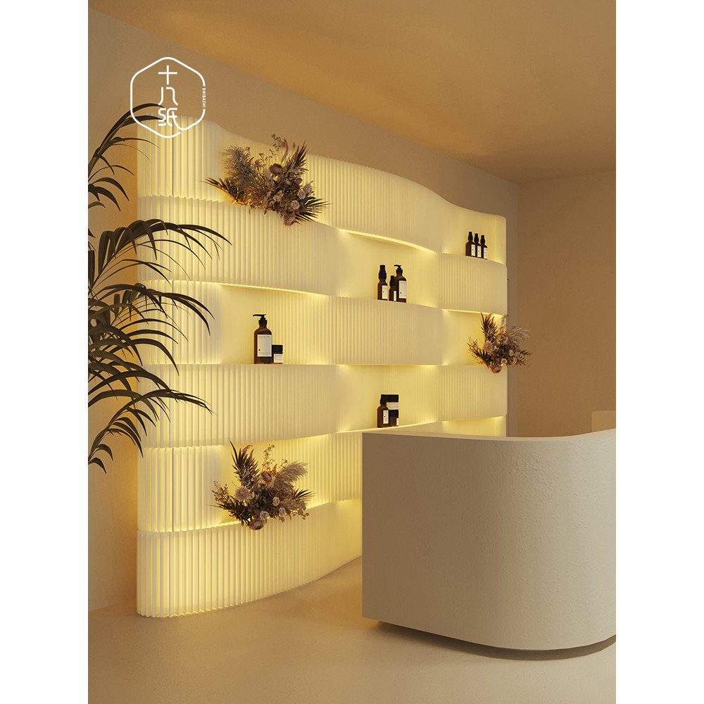 Eighteen Paper Partition Screen Office Entrance Partition Divider ...