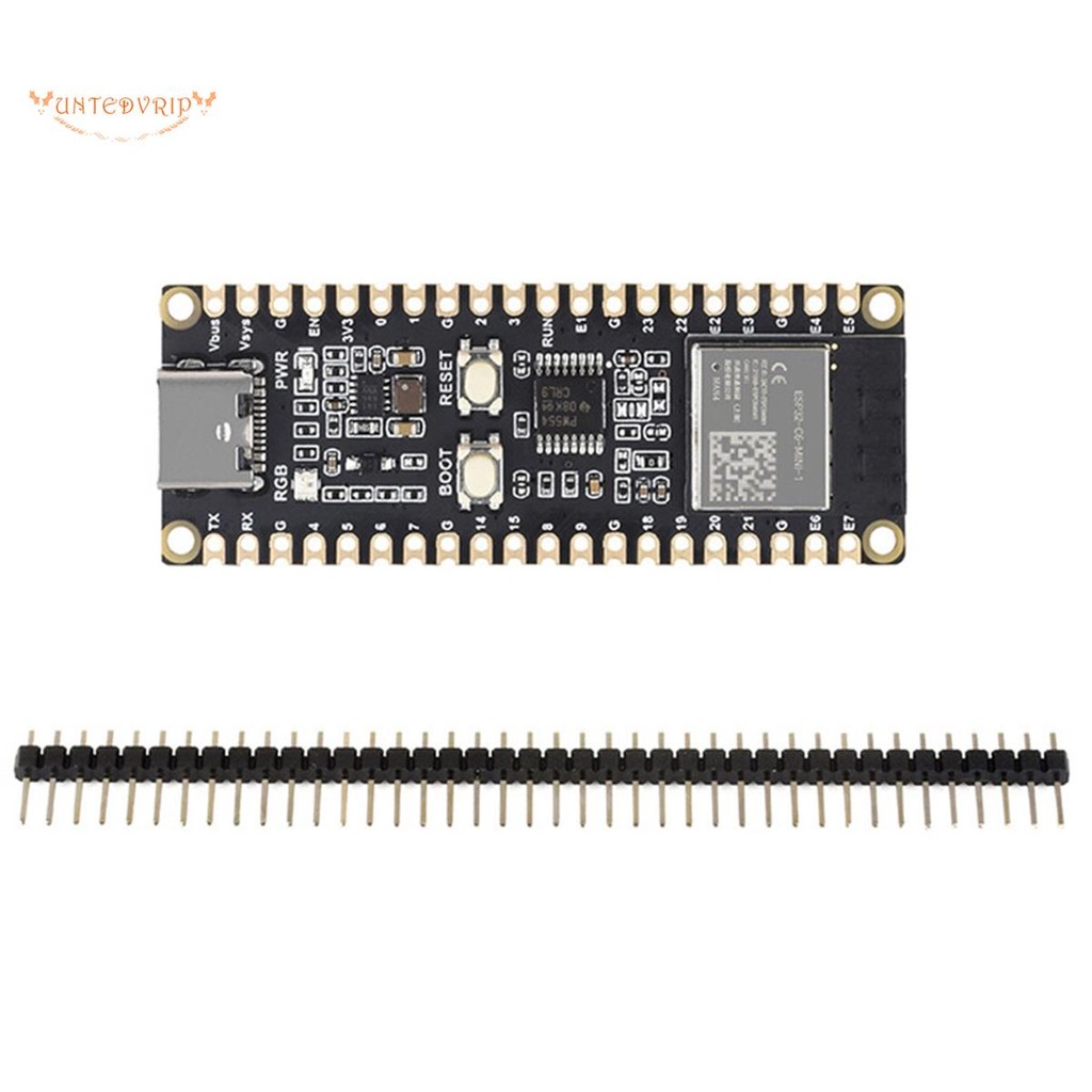 ESP32-C6-Pico Development Board WiFi 6 Microcontroller ESP32-C6-MINI-1 ...