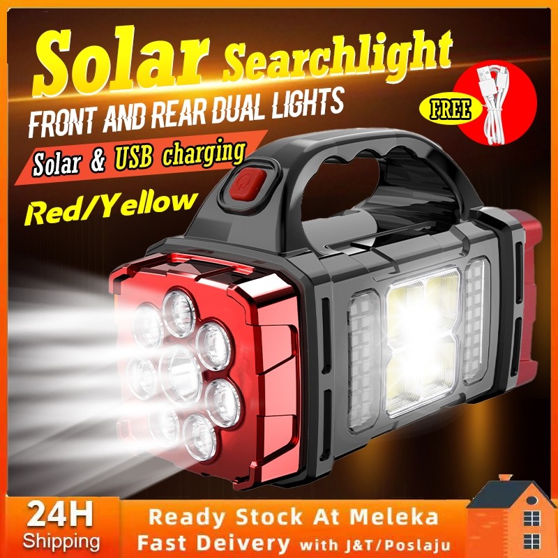 Rechargeable Torchlight Camping Flashlight Super Bright LED Hiking Lamp ...
