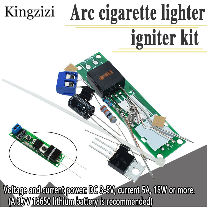 HV-1 High Voltage Igniter DIY Kit Arc Ignition Parts Kit Arc Generator ...
