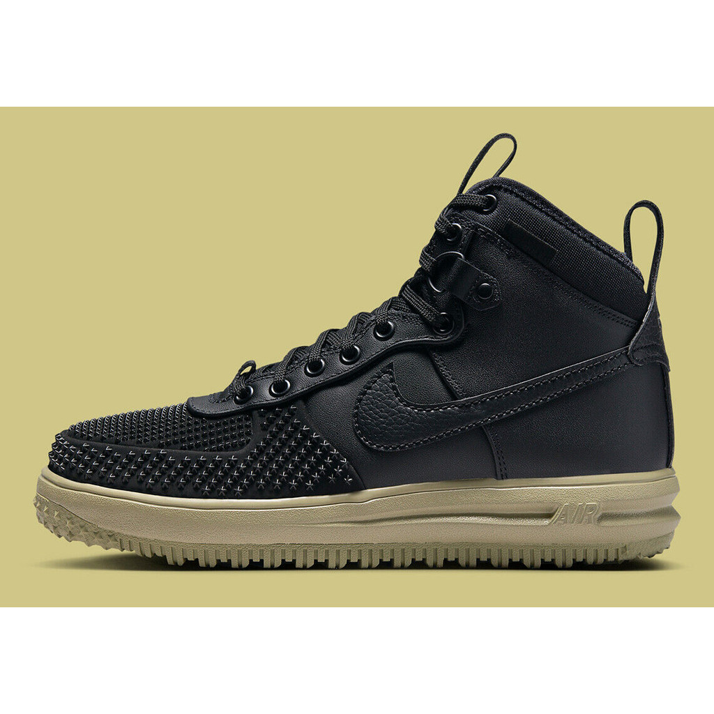 Nike Lunar Force 1 Duckboot Black Unisex Olive Men s Retro High top casual sports sneakers Shopee Singapore