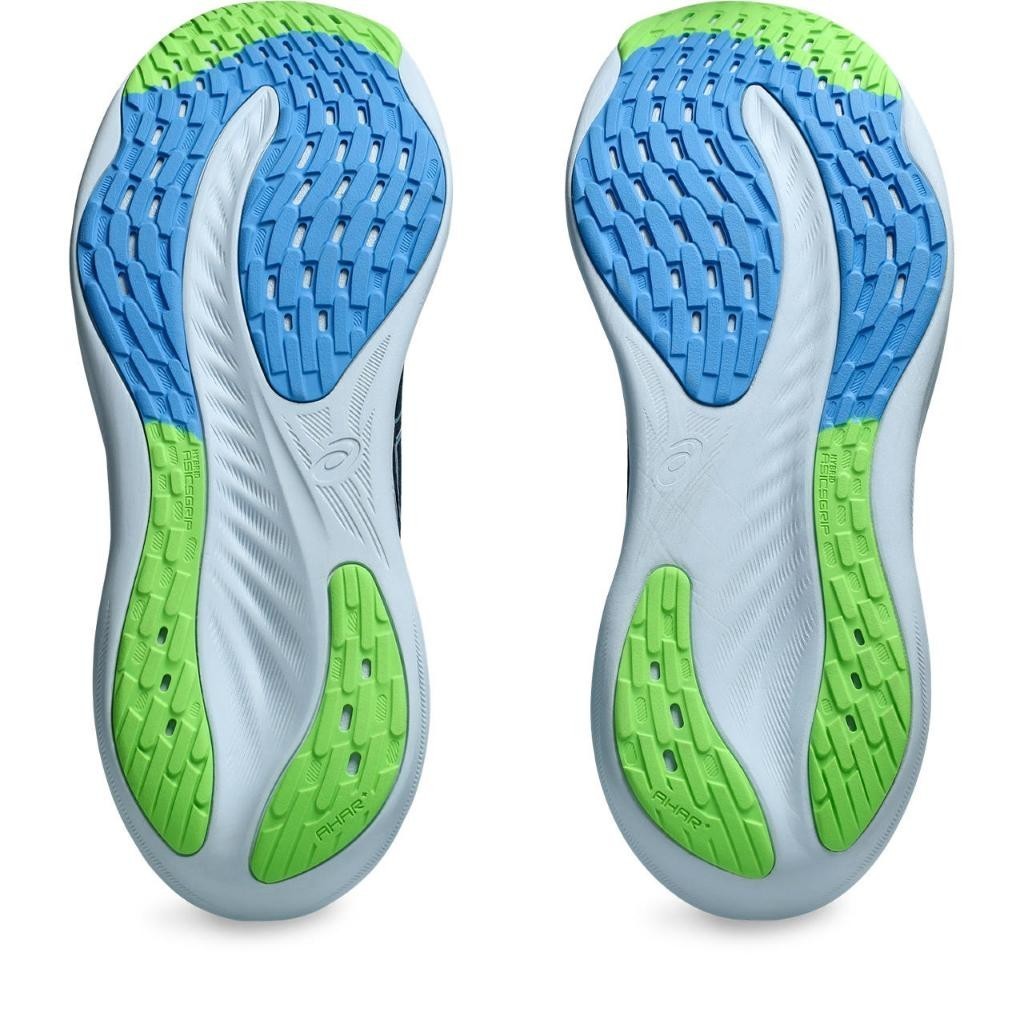 ASICS Men GEL NIMBUS 26 EXTRA WIDE Running Shoes in French Blue Electric Lime Shopee Singapore