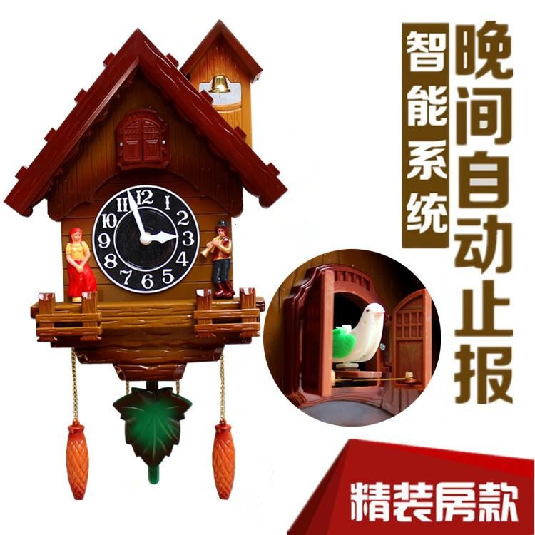 Black Forest Cuckoo Music Goo Wall Clock Creative Fashion Living Room ...