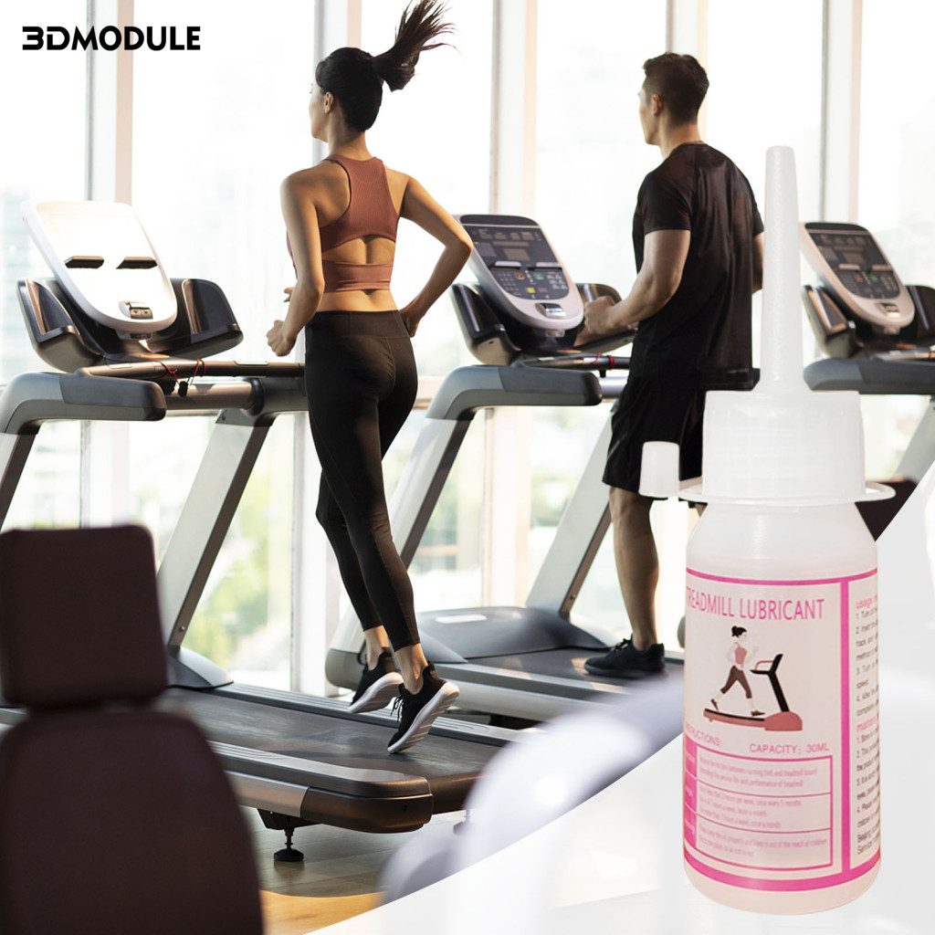 Portable Treadmill Lubrication Oil Running Machine Maintenance Lubricant 30ml Treadmill Lubrication Oil Reduce Noise Maintain Belt Silicone Oil for