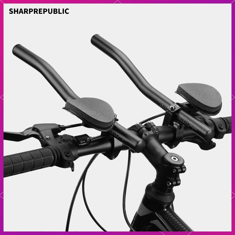 Sharprepublic Ultralight Bike Rest Handlebars Arm Rest Cushion Aluminum Alloy Distance Riding Bike Shopee Singapore