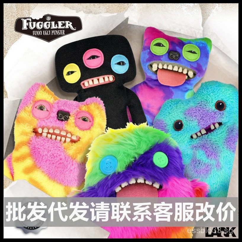 Genuine fuggler Big Teeth Cute Teeth Monster Doll Tooth Treasure