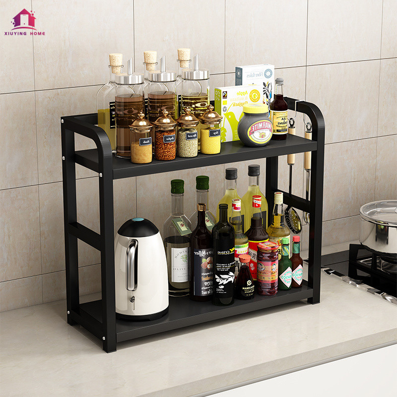 Kitchen Spice Rack Chopstick Knife Rack Countertop Multifunctional ...
