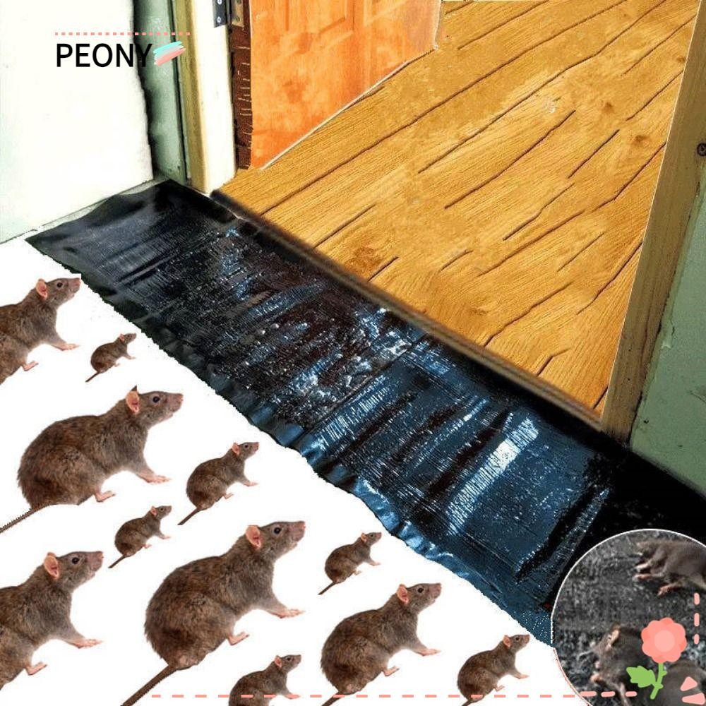 PEONIES 60cm/120cm Sticky Mouse Carpet, Household Mice Mouse Catcher ...