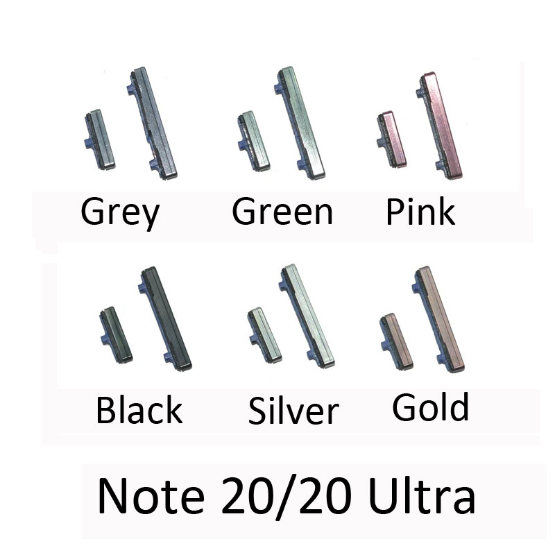 Power Volume Button For Samsung Note 20 Ultra Phone Housing On Off Key ...