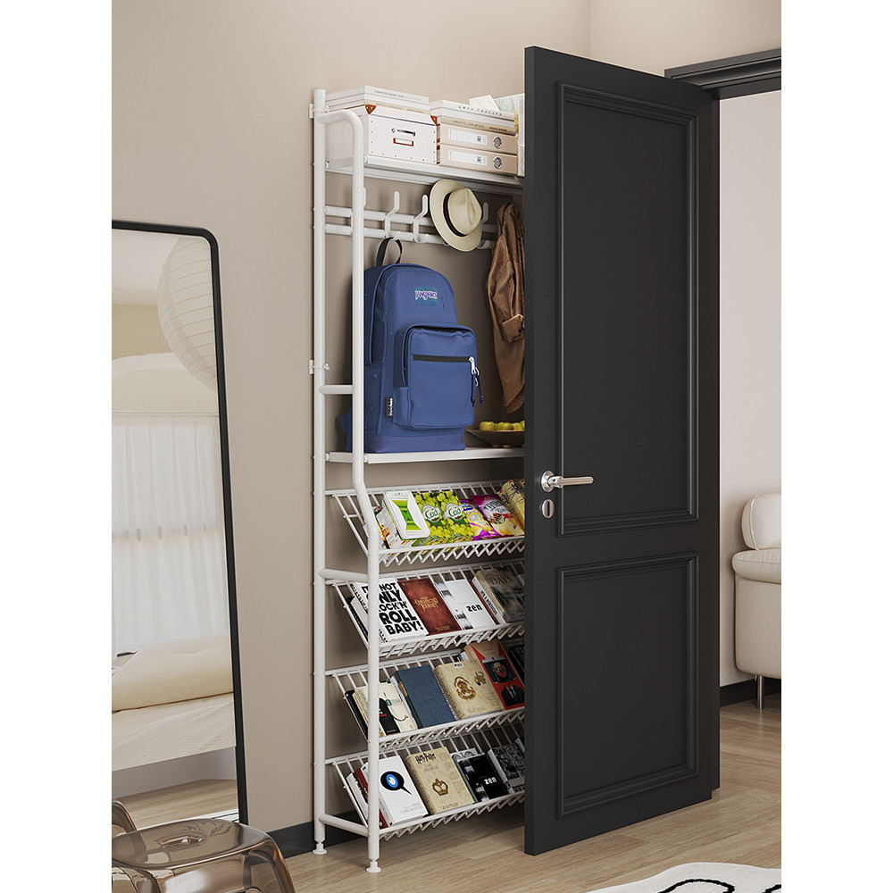 [in stock] Door Behind Storage Rack Wall-Mounted Corridor Ultra-Thin ...