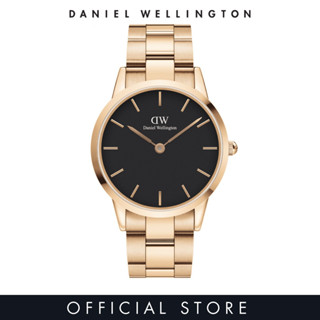 2 Years Warranty Daniel Wellington Iconic Link Watch 36 40mm Black Rose gold DW Watch for women men Unisex Fashion watch DW Official Shopee Singapore