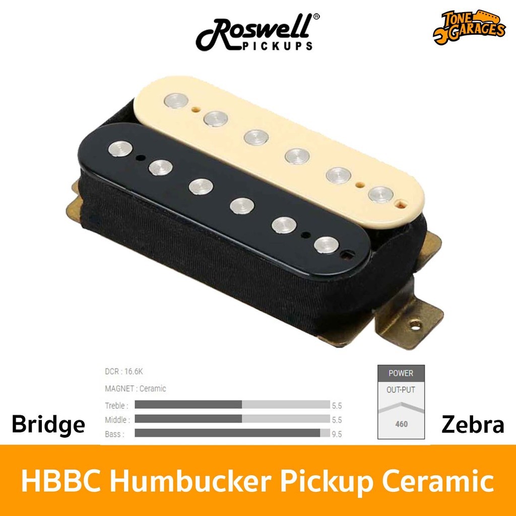 Friedman Humbucker Bridge Zebra « Pastillas guitarra eléctr
