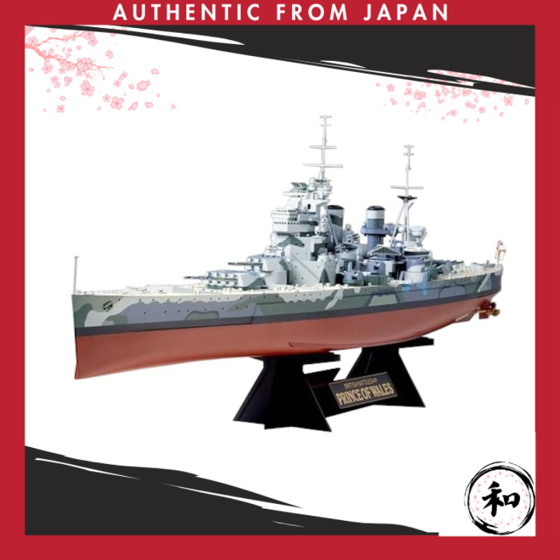 Kit Modèle Réduit TAMIYA 1/350 Cuirassé British Prince Of Wales - Neuf Du Japon