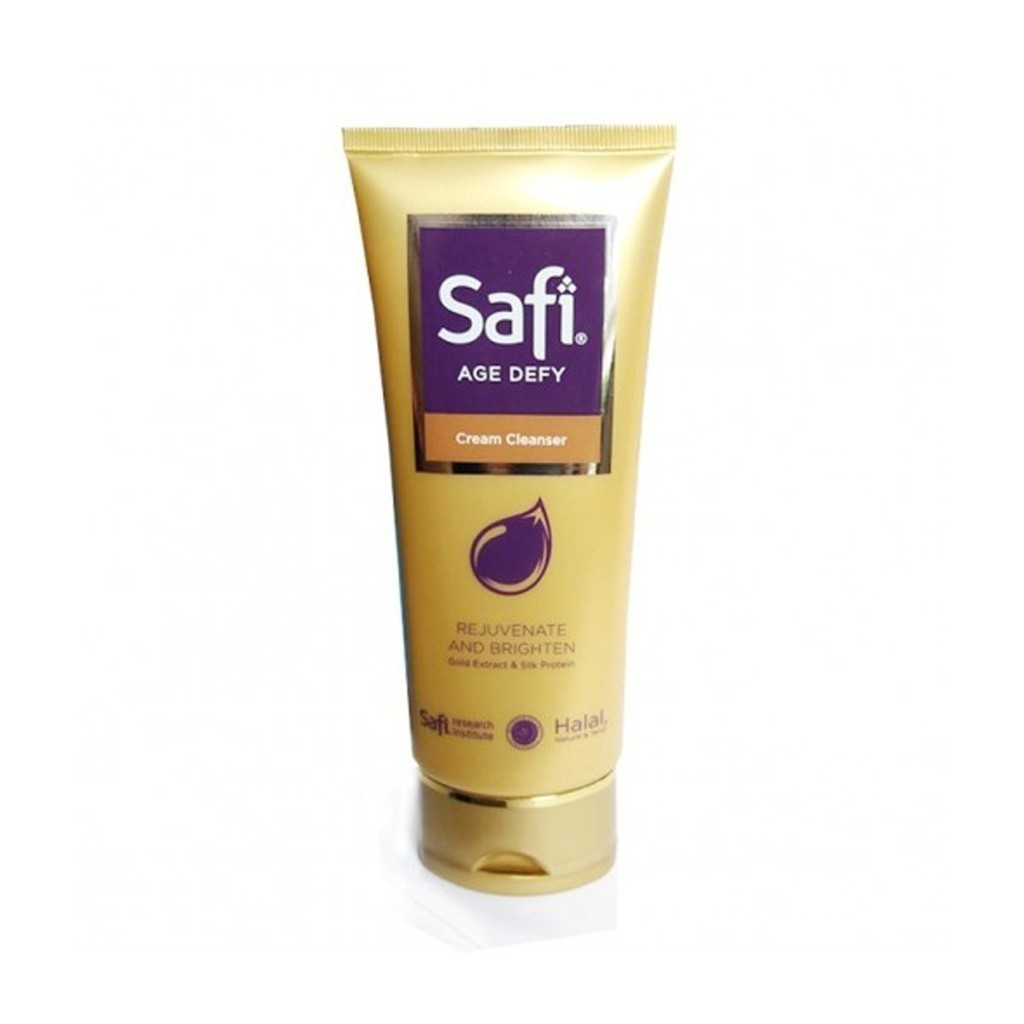 SAFI Age Defy Cream Cleanser 50 gr / Merah Jingga Official - Gambar 2