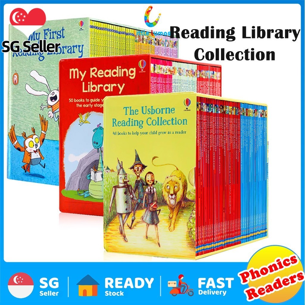 USBORNE My Reading Library Series | First Reading Library 50 Books ...
