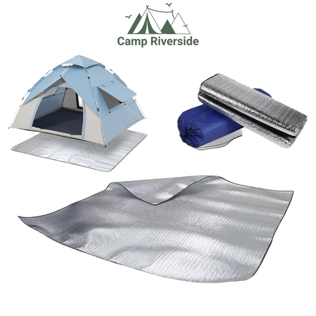Camping Waterproof Picnic Mat Kemah Camping Waterproof Sleeping Mat ...
