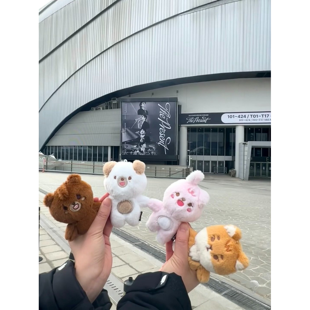 Kpop DAY6 DENIMALZ Plush Doll Bag Keychain Wonpil Sungjin YoungK