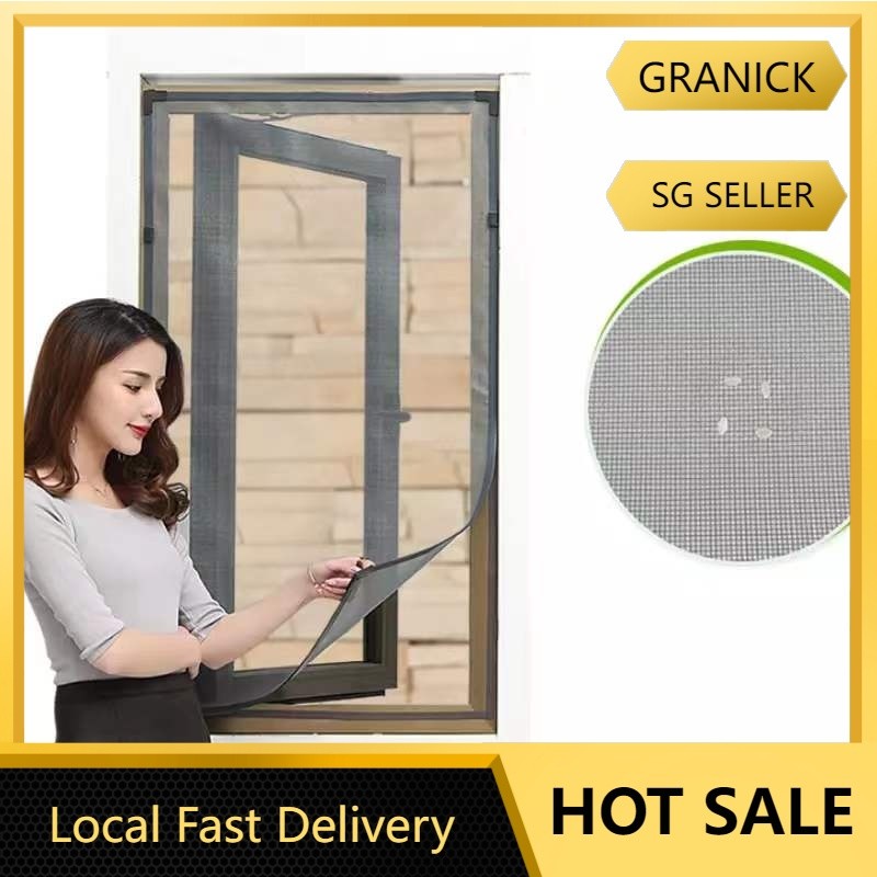 Soft PVC Magnetic Anti-mosquito Screen Self-adhesive Magnet Screen ...