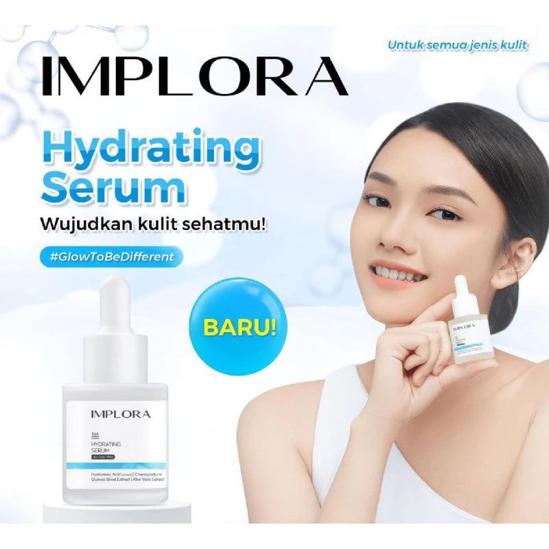 IMPLORA Face Serum / 24K Gold / Acne / Brightening / Peeling / Midnight / Merah Jingga Official - Gambar 2