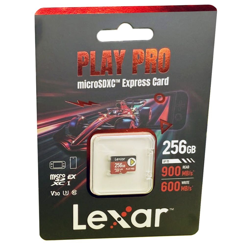 Lexar 1TB PLAY PRO microSDXC ™ Express Card , for Nintendo Switch 2 in