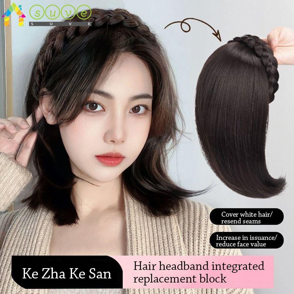 SUVE Synthetic Headband, Natural Invisible Wig Hairband, Fashion