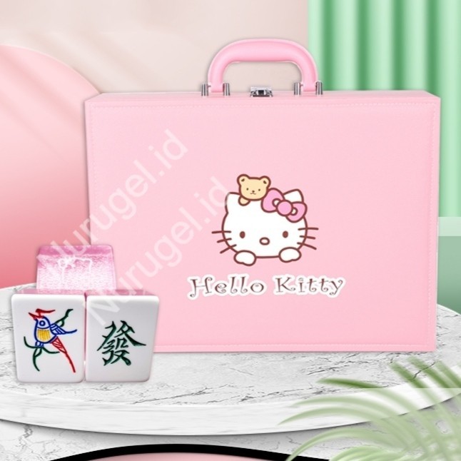 Hello Kitty Mahjong 滋 Complete Set Premium Animal Tiles | Shopee Singapore