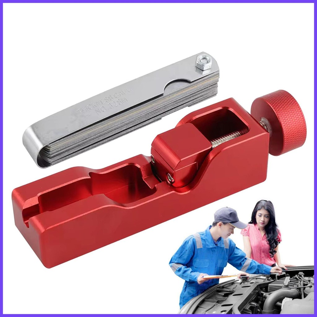 For home Spark Plug Gaps Tool Alloy Measuring Tool Feeler Gauge Gapping ...