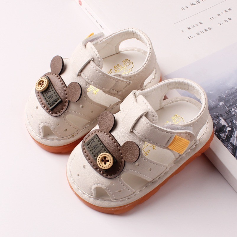 New Arrival Boys Sandals, 0-1-2 Years Old Toddler Squeaky Shoes - Main Image