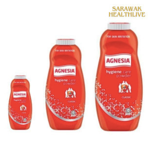 Agnesia Hygiene Care Powder/Bedak Classic - 50g / 100g / 300g | Shopee ...