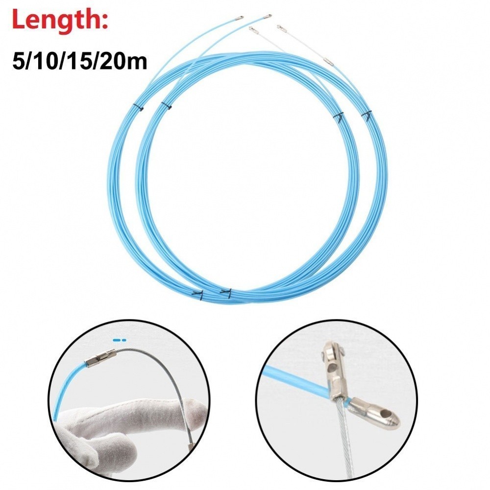 Transparent Cable Duct Pusher Wheel Set 3mm Wire Cable Puller Conduit ...