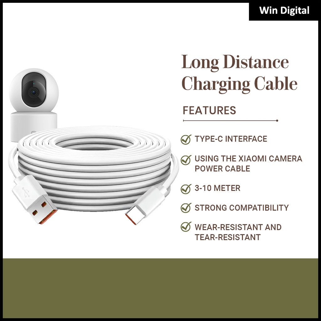 Eller Santé USB Type C Cable Nylon Braided USB C QC 3.0 Fast Charging Short Powe - Foto 2