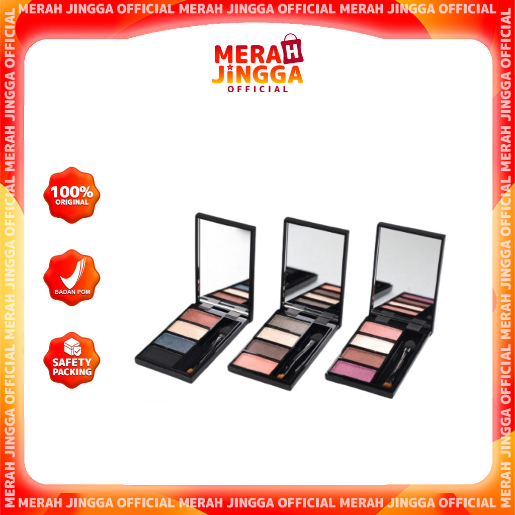 Viva Queen Perfect Lustre Eye Shadow - Eyeshadow - Perona Mata / Merah Jingga Official