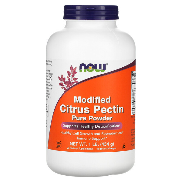 NOW Foods, Modified Citrus Pectin, Pure Powder, 1 lb (454 g) | Shopee ...