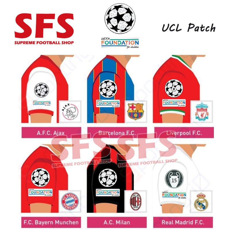 SFS Add Patche and Sponsor logo | Shopee Singapore