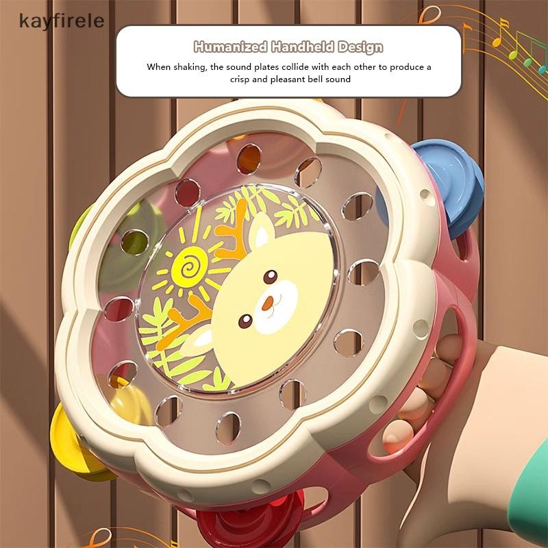 kayfirele Baby Clapping Tambourine Montessori Musical Instruments Drum ...