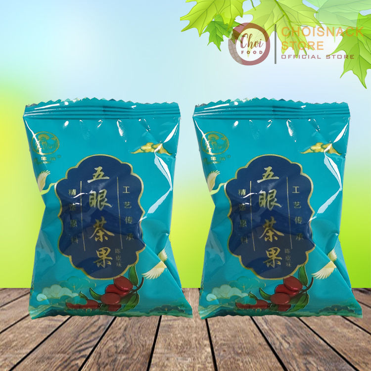 五眼果 五眼茶果 酸枣零食 果脯蜜饯 开胃零食 五眼菩提果 酸枣糕 Five-eyed Fruit Dried Fruit Preserved ...