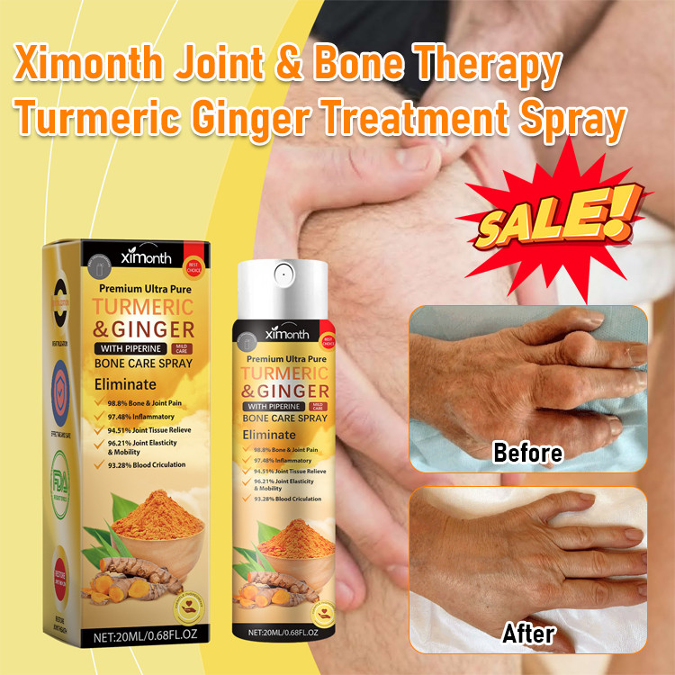Turmeric Ginger Joint Bone Care Spray/Pain Relief Nourishing Massage ...